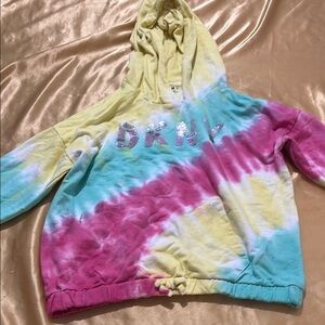 DKNY Pastel Tie-Dye Hoodie